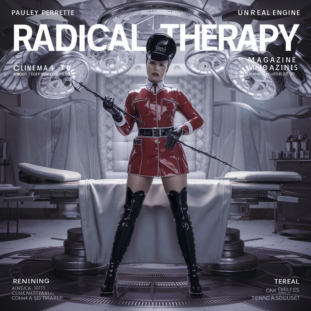 Pauley Perrette as Futuristic Prison Guard in Radical Therap...