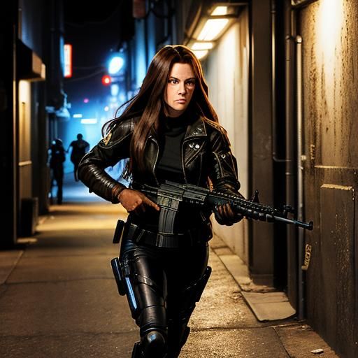 Wounded Cameron Escapes in Dark Alley