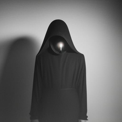 Ominous Dark Academia Landscape in Symbolic Style