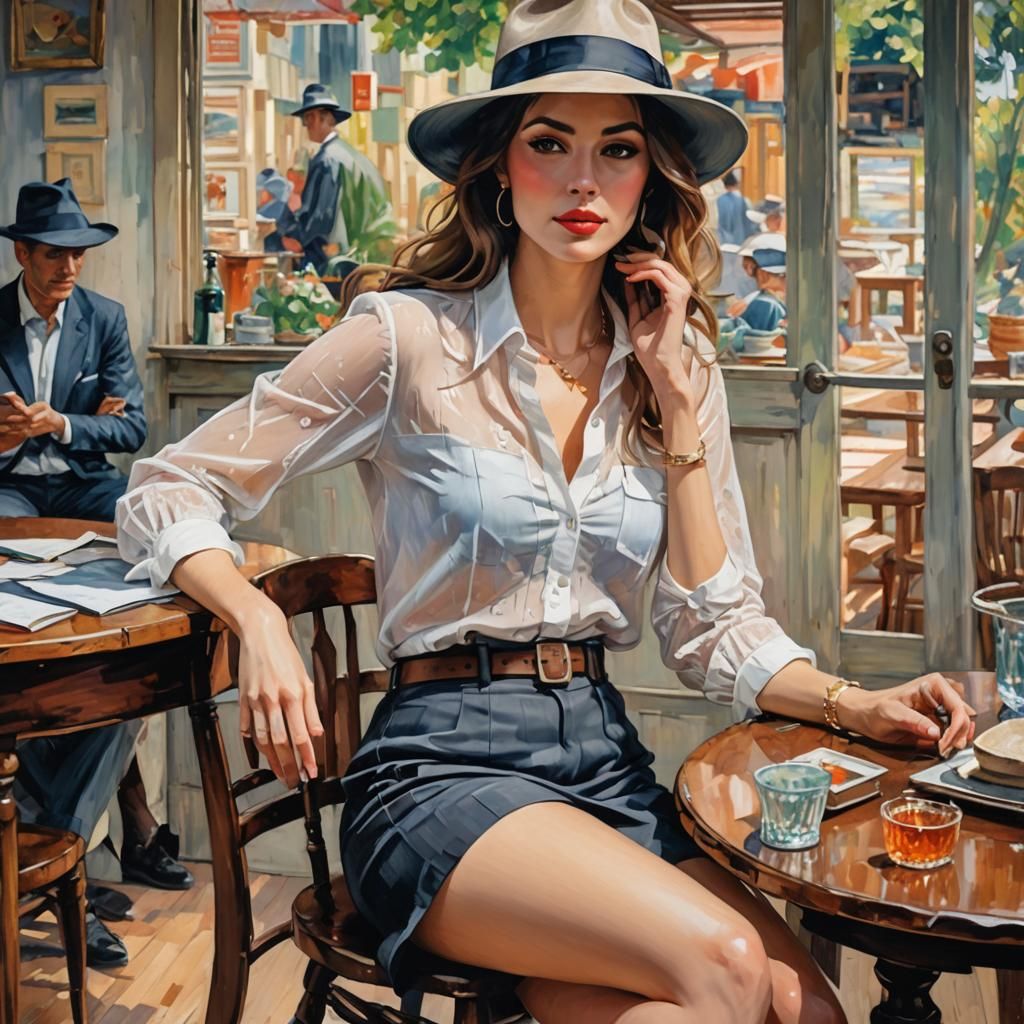 "The case just got more interesting. Interesting and dangerous. Maybe the Beretta is not enough."