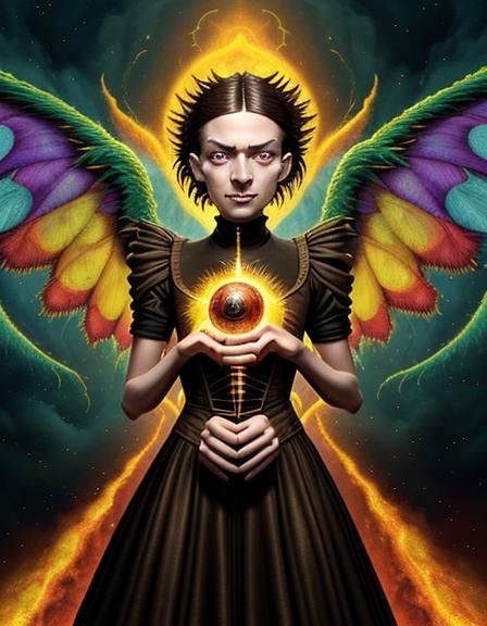 Magical Biological Surrealism with Vibrant Colors