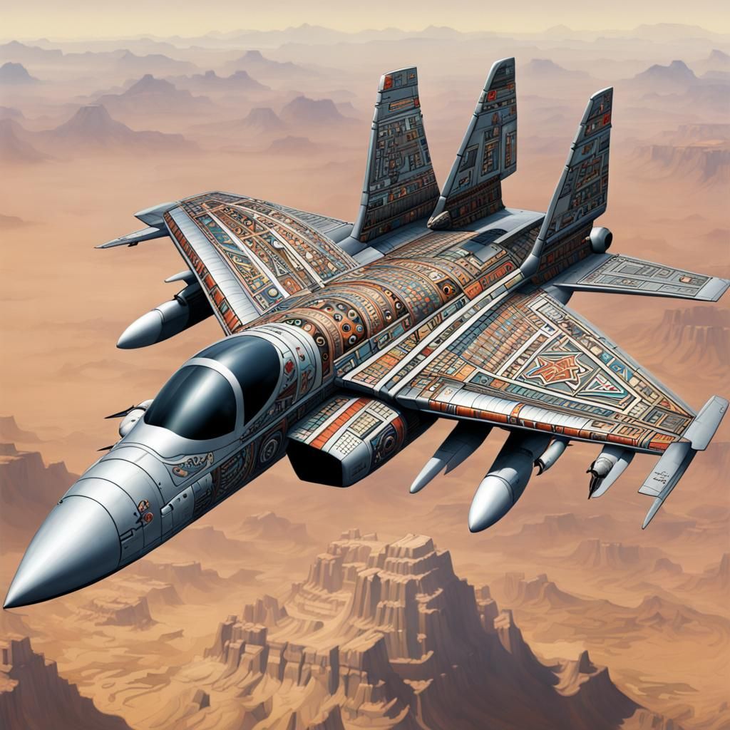 Aztec Jet Fighter in the Information Age