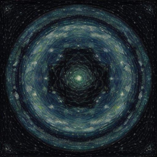 Astral circuitry Van Gogh universe