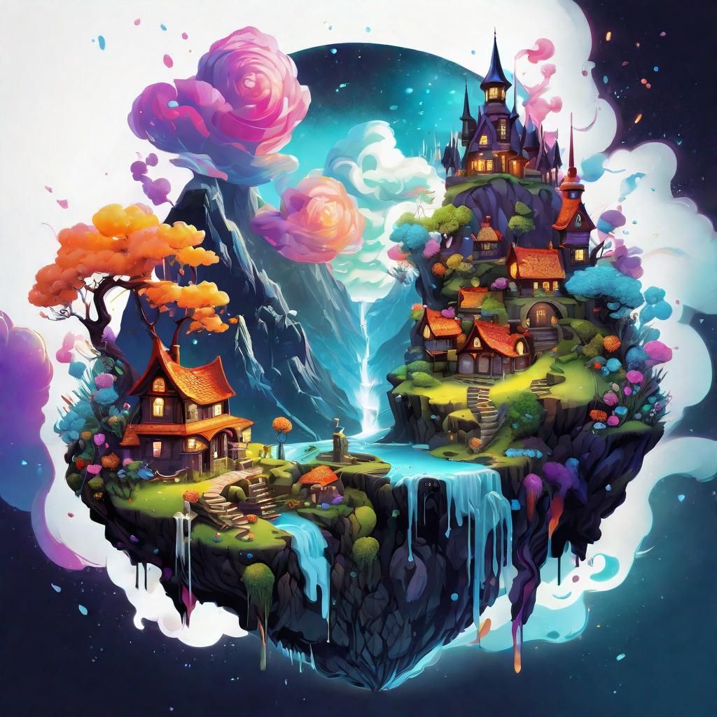 Magical T-Shirt Design with Stormy Vibes