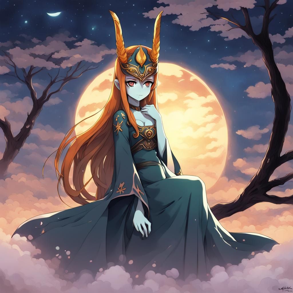 Princess Midna in Twilight Realm: Anime Key Visual