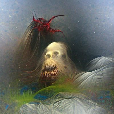 Gothic Horror Transformation Inspired by Doré and Rutkowski