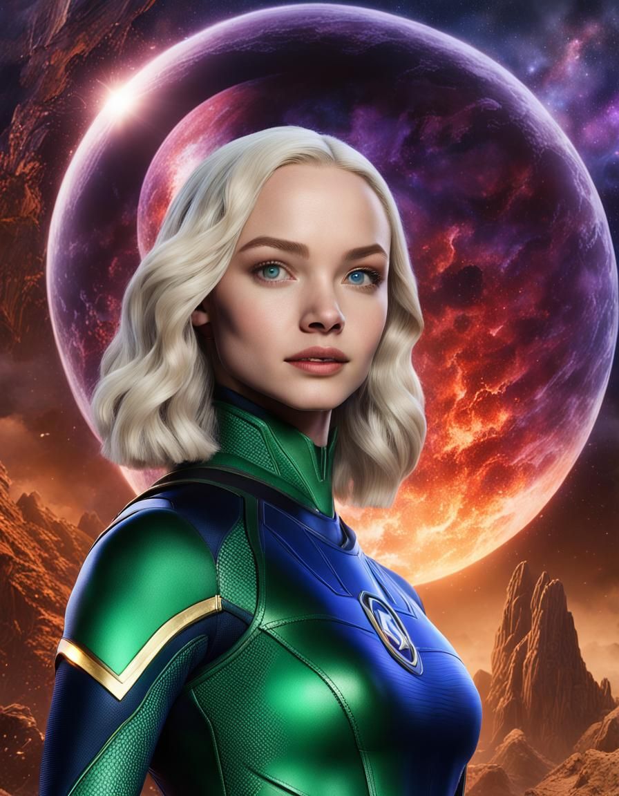 Saturn Girl: Cinematic Portrait of a Super Hero