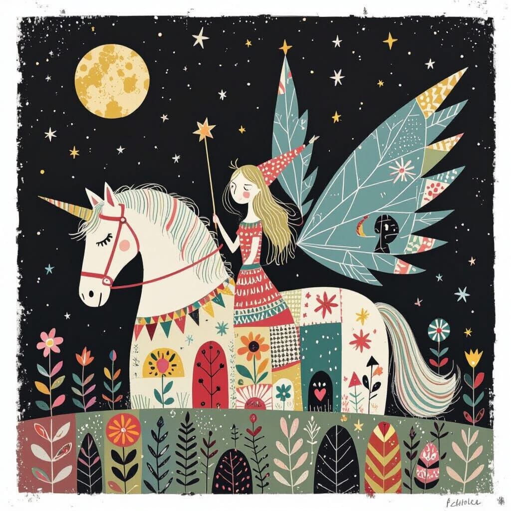 Fairytale Art Brut Grunge Style Image