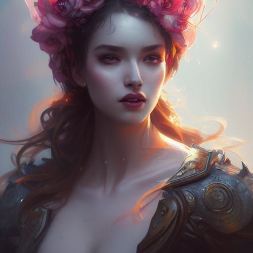 Detailed Portrait of a Ragged Princess