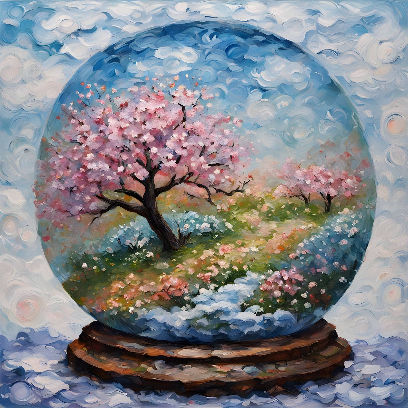 Spring Awakening in a Miniature World