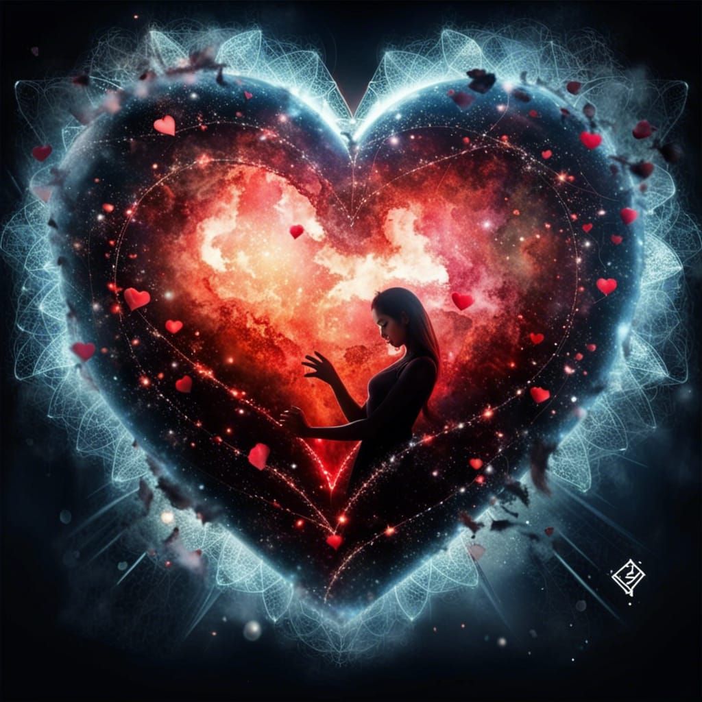 Simple Heart Symbolizing Love and Affection