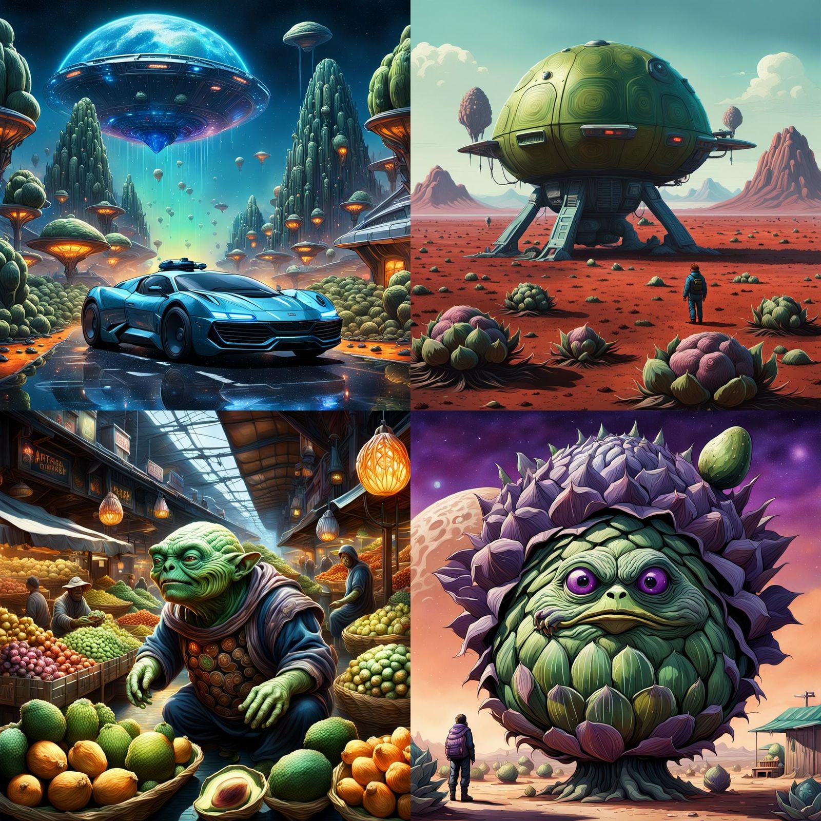 Interstellar Thief Big Babo Steals Earth's Artichokes