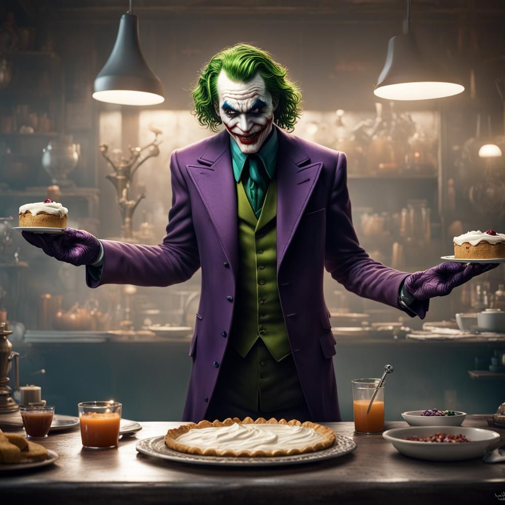 The Joker's Sinister Cream Pie Attack