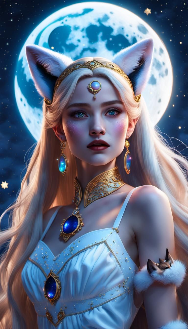 Princess Serenity kitsune.