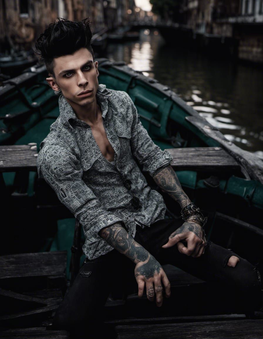 Hyperrealistic Photo of a Thief in Medieval City