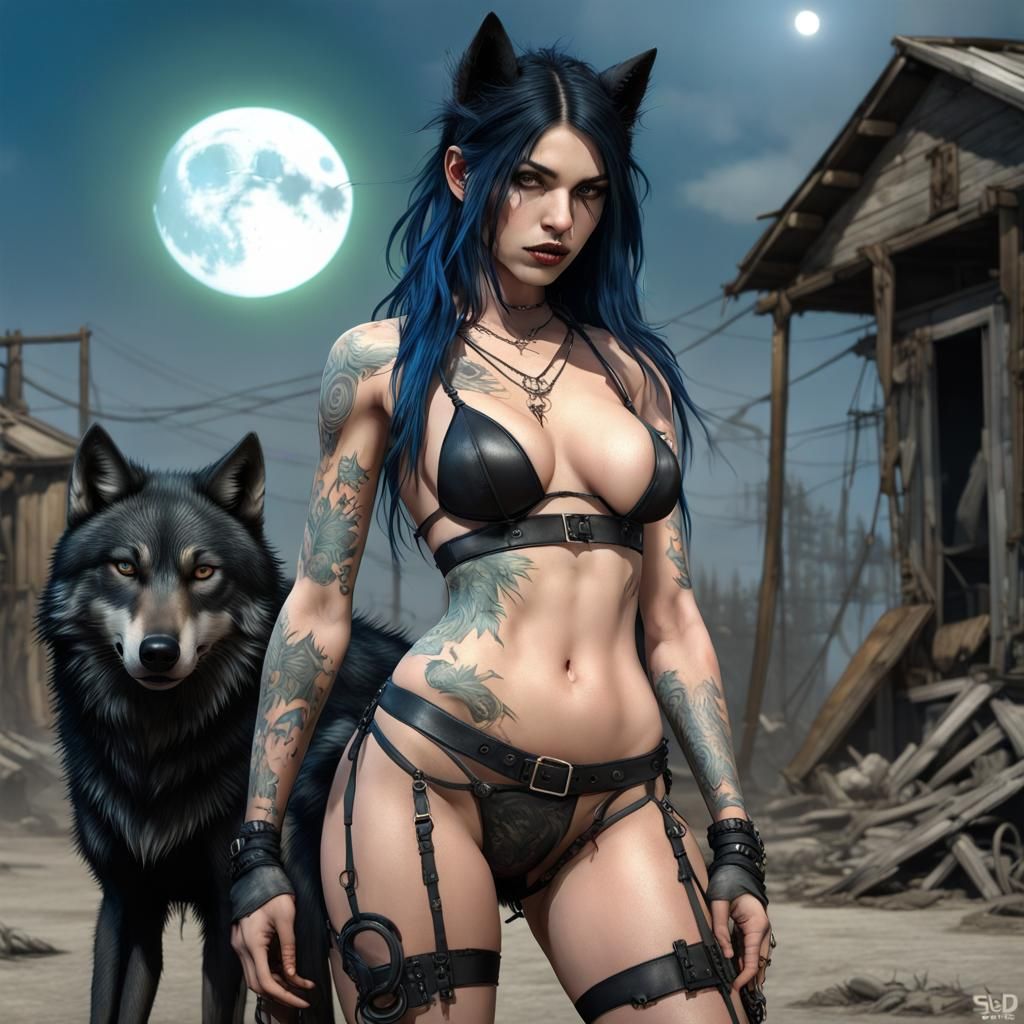 STEPHEN WOLVES WOMEN.....#BIGBADPAPPAWOLF
 # CROSSOUT