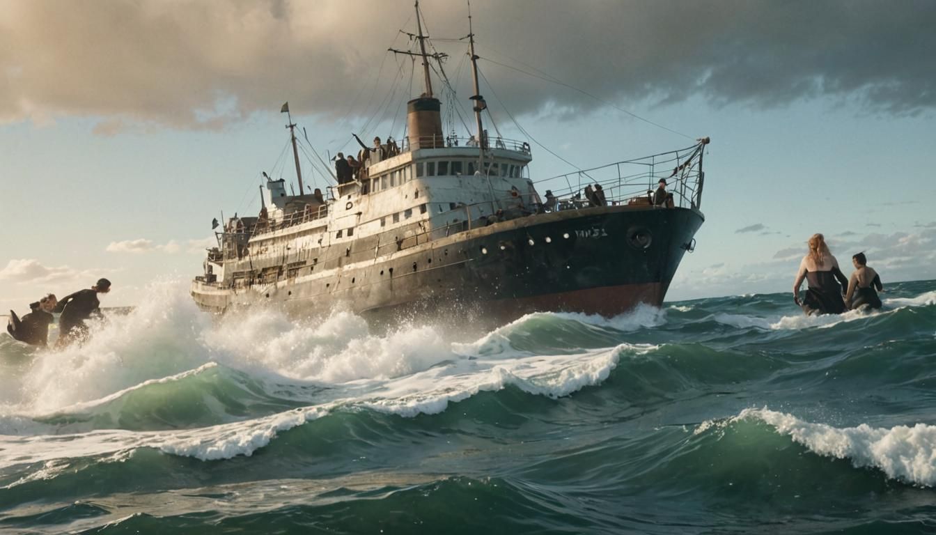 Giant Wives Toss Husbands into Irish Sea