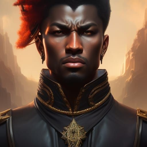 Dark Fantasy Pirate Portrait in Hyperrealistic Style