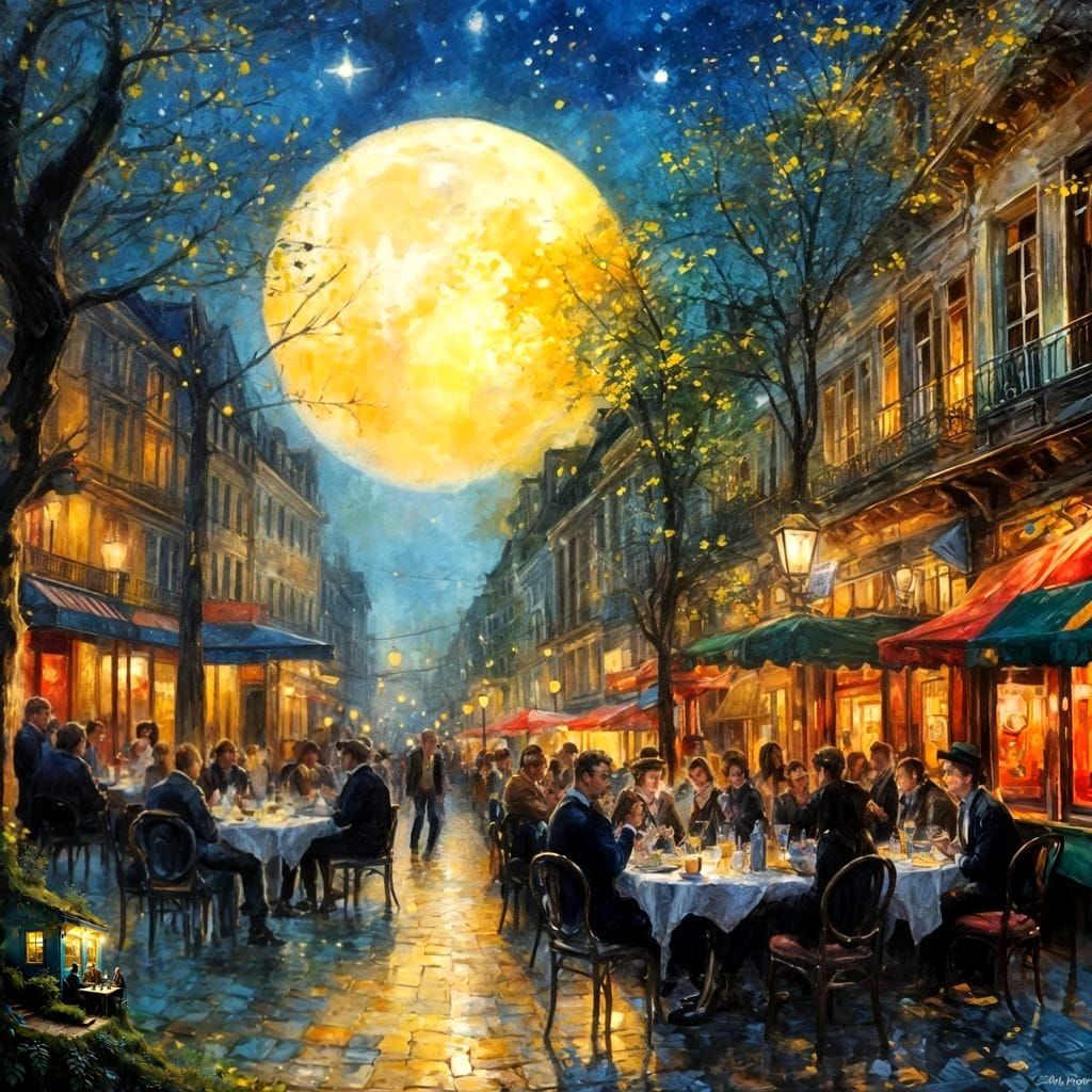 Paris, Street Café