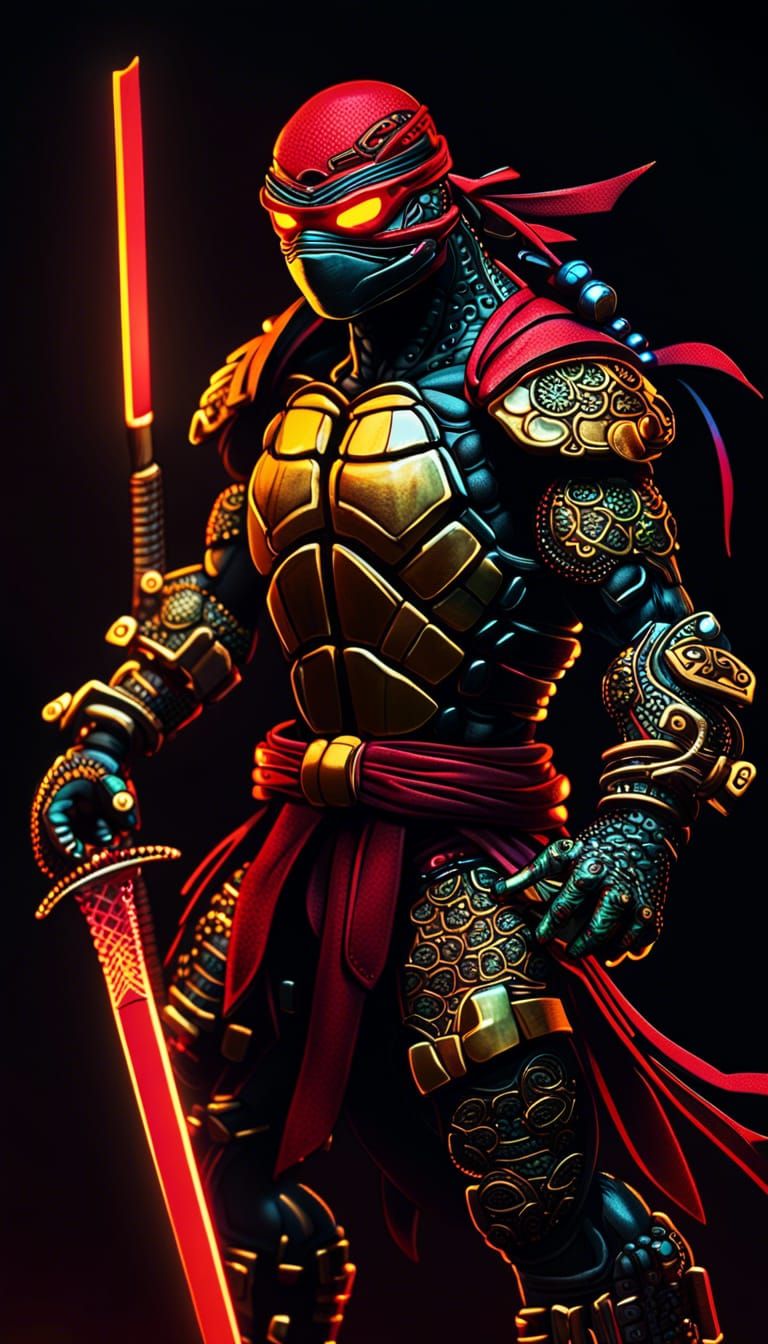 Cyberpunk  Ninja Turtle