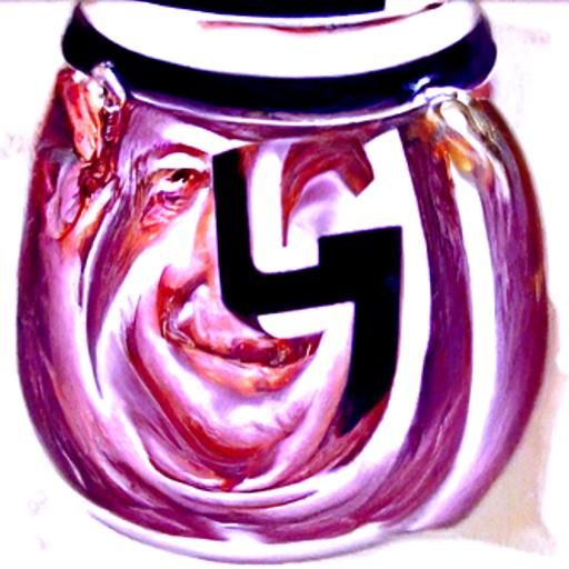 Contemplative Figure in Oil Painting Style