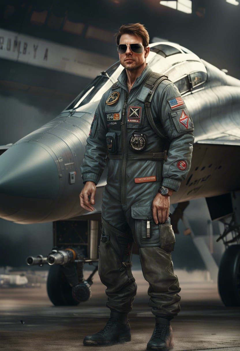 Tom Cruise as Maverick