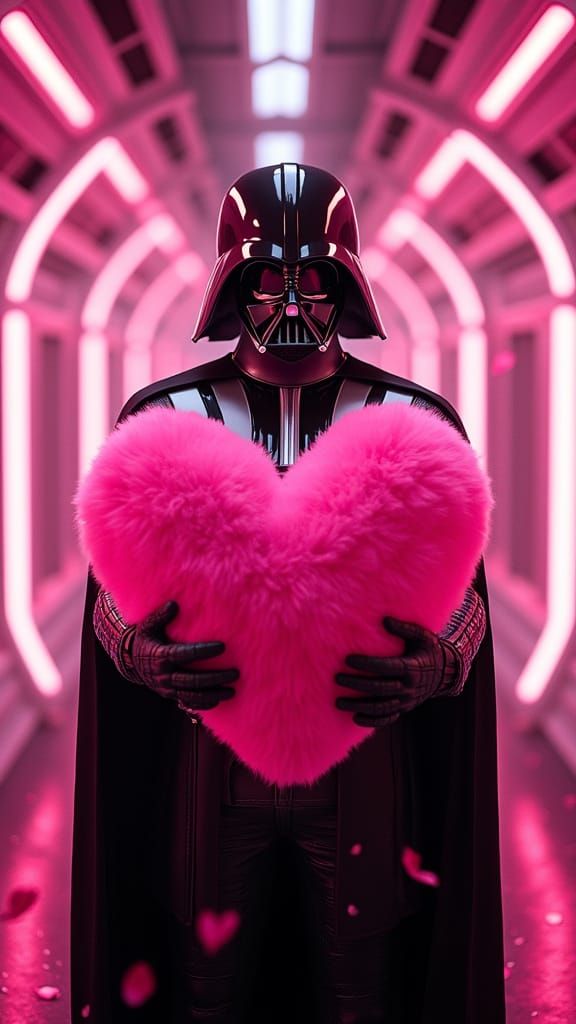 Dark Lord of the Heart in Cyber-Romantic Dreamscape