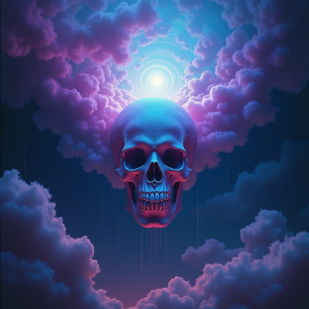 Mystical Skull Portal to Another World
