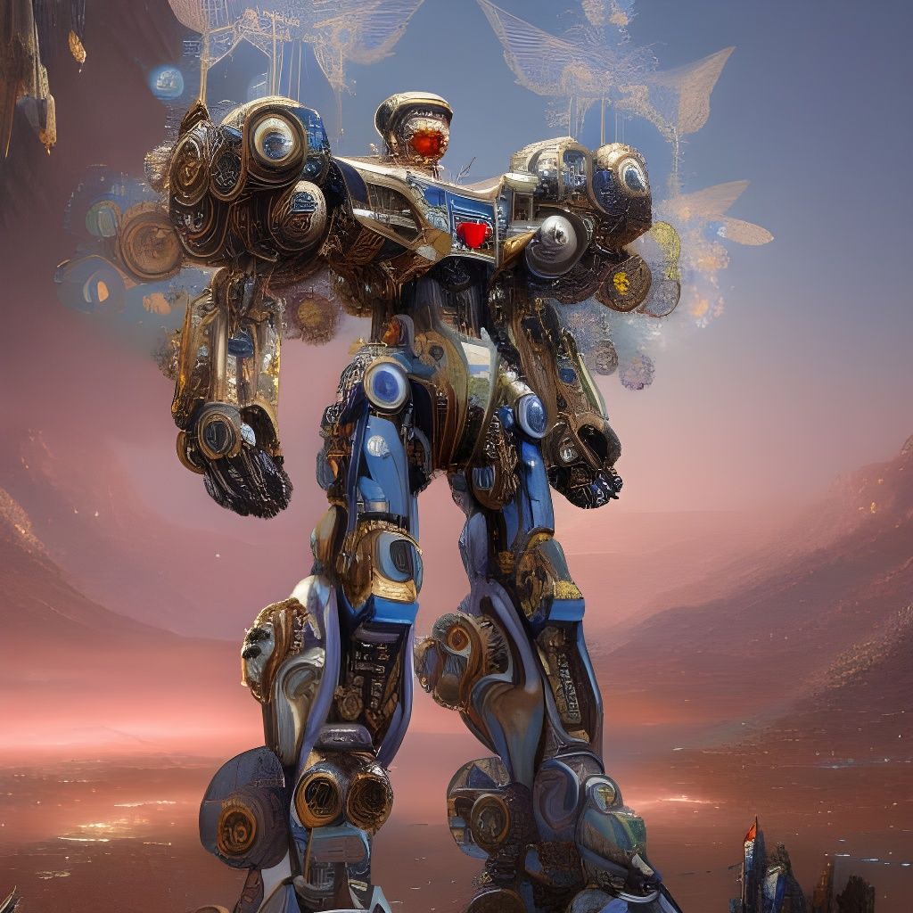 The Steampunk Mecha