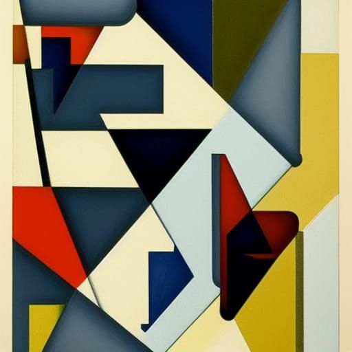 Abstract Cubism of 53rd and 3rd Street