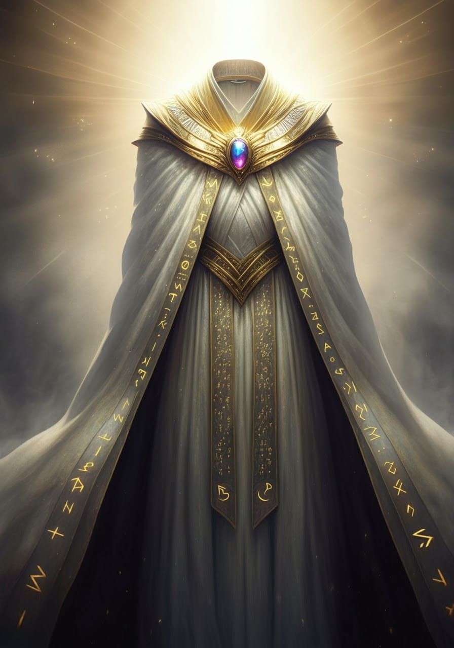 Robe of Channel Divinity: Shimmering Garment of Allegiance