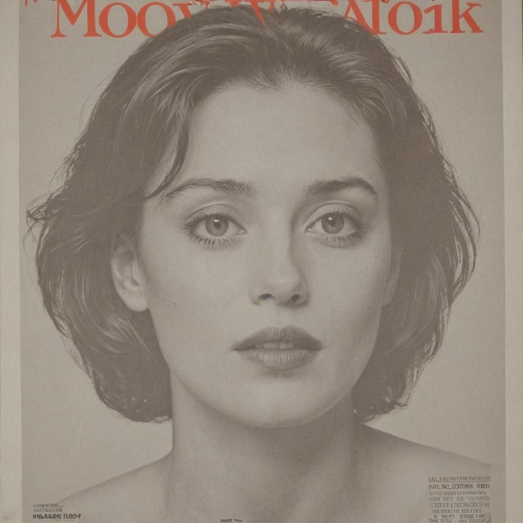 Retro Movie Poster Design from 1992