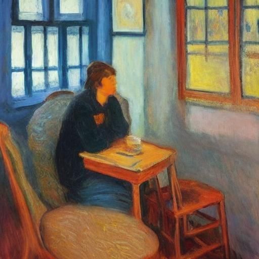 Sitting Alone: An AI Interpretation