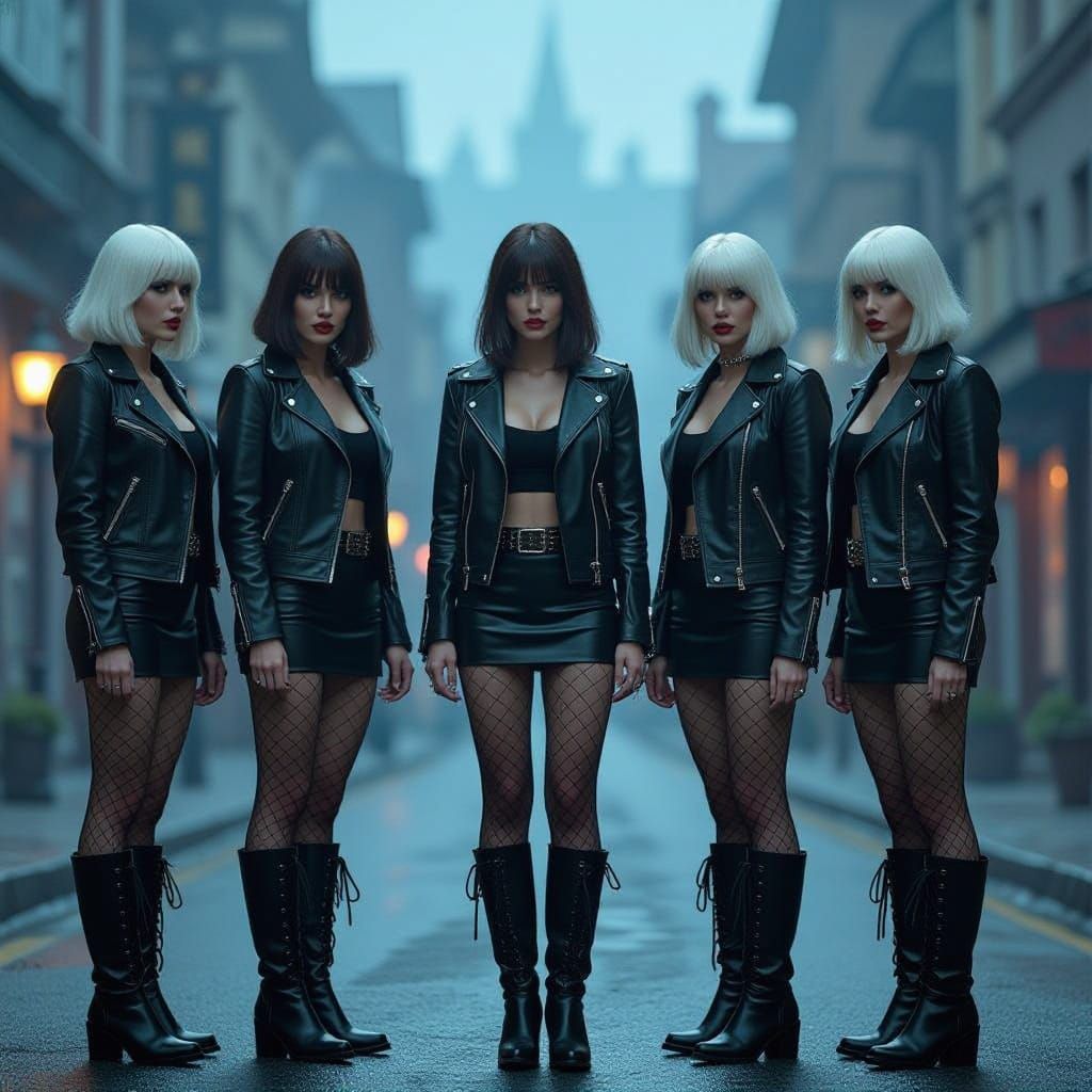 Strict Aunts in Leather, Shouting in a Dark, Atmospheric Sce...