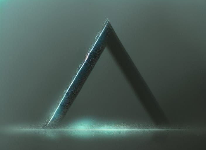 Metallic Portal to Universe in Digital Art Style