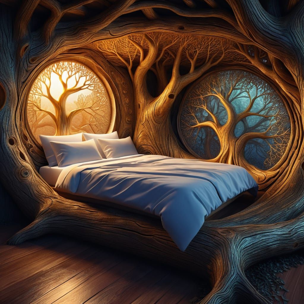 Organic Fantasy Architecture with Zentangle Patterns