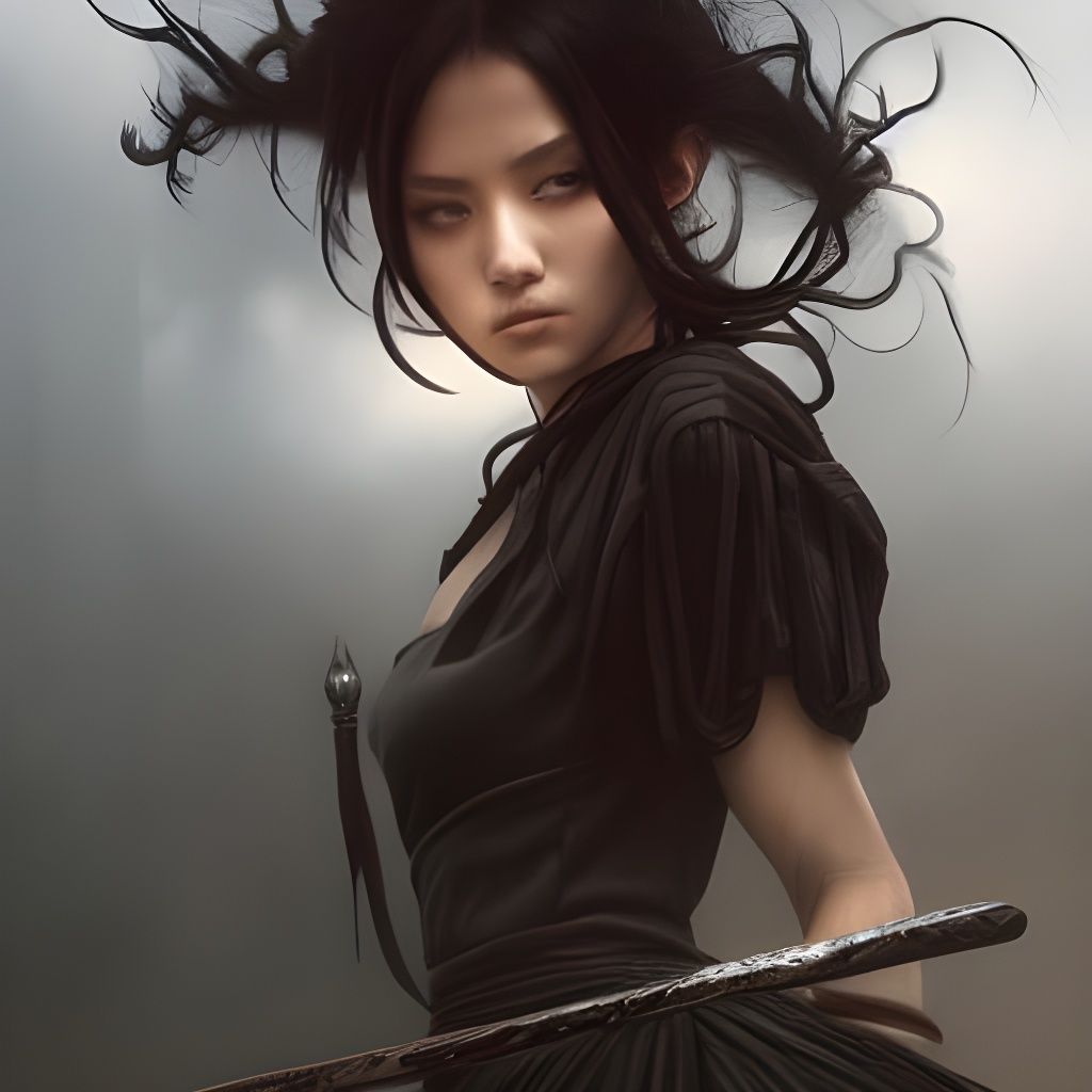 Hyperdetailed Zaraki Kenpachi in Realistic Digital Art