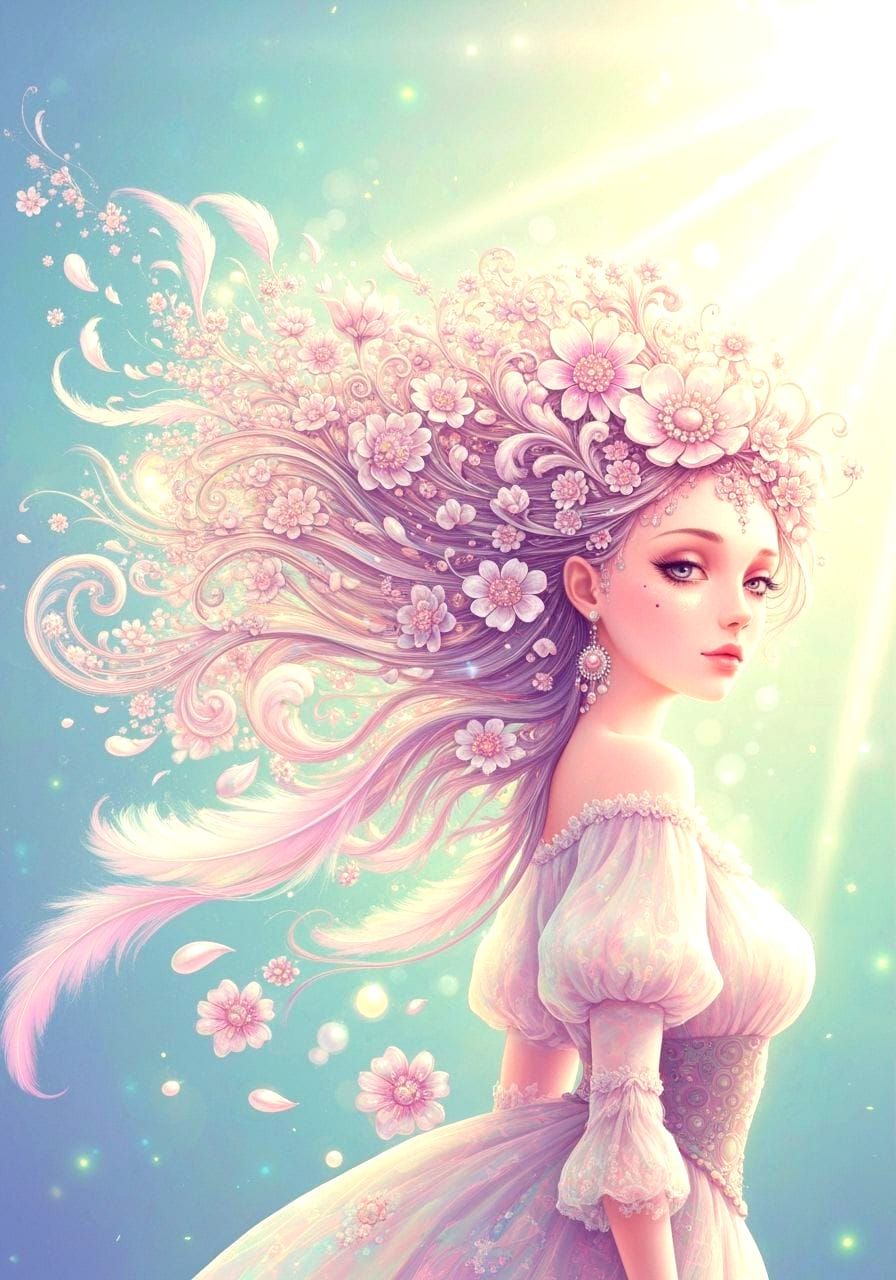 A whimsical princess.