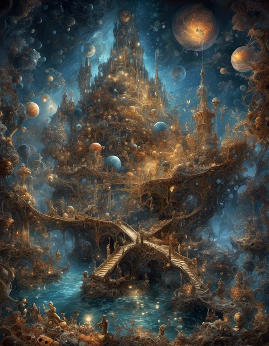 Hyperreal Fractal Immersion: Music from Computer Logos