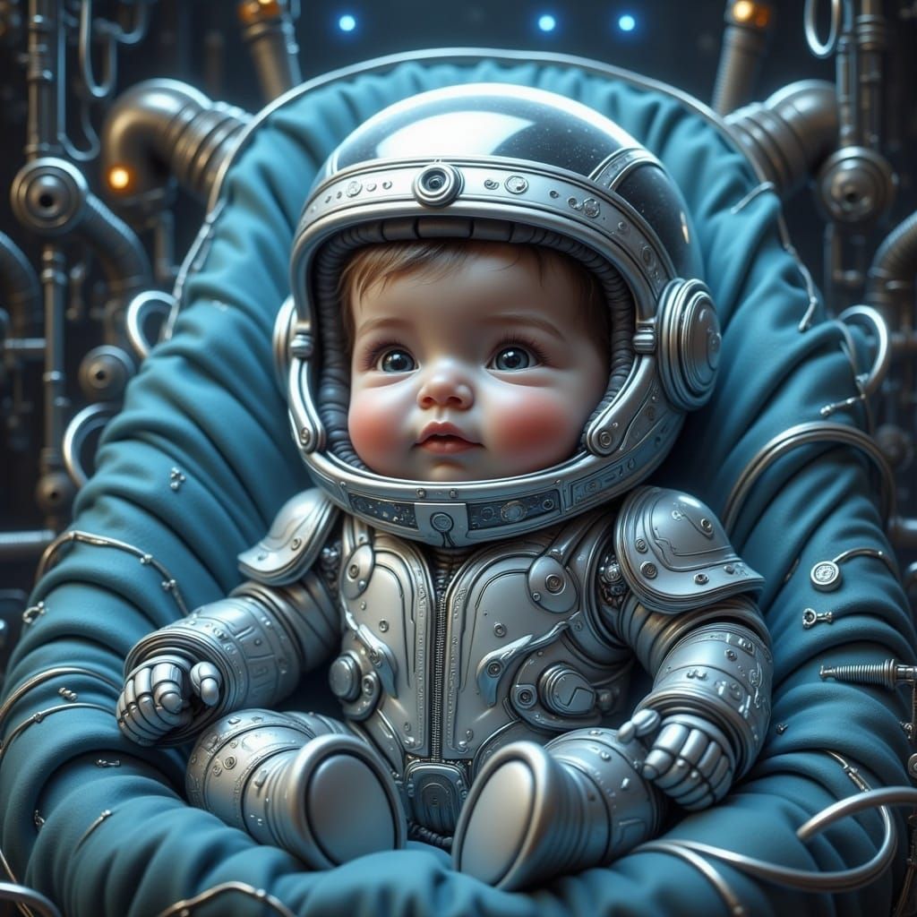 Commander Cutie Pie ready for Take Off ... after I've gotten...