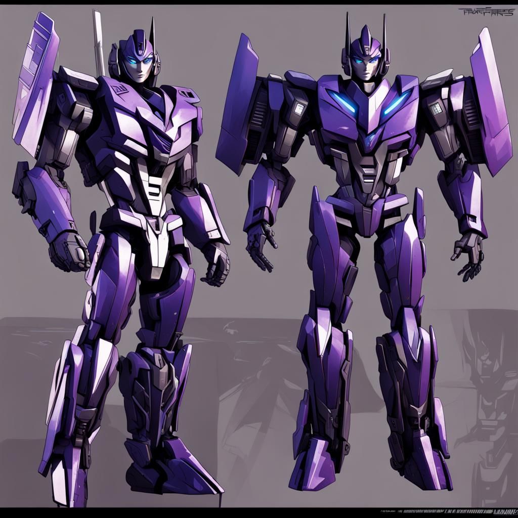 Decepticon Robot in Transformers Prime Style