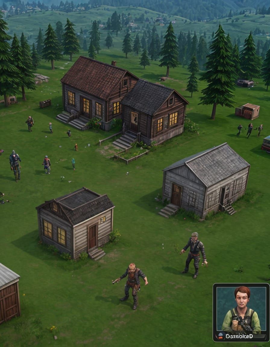 Post-Apocalyptic Sims Survival in a Zombie Infested World