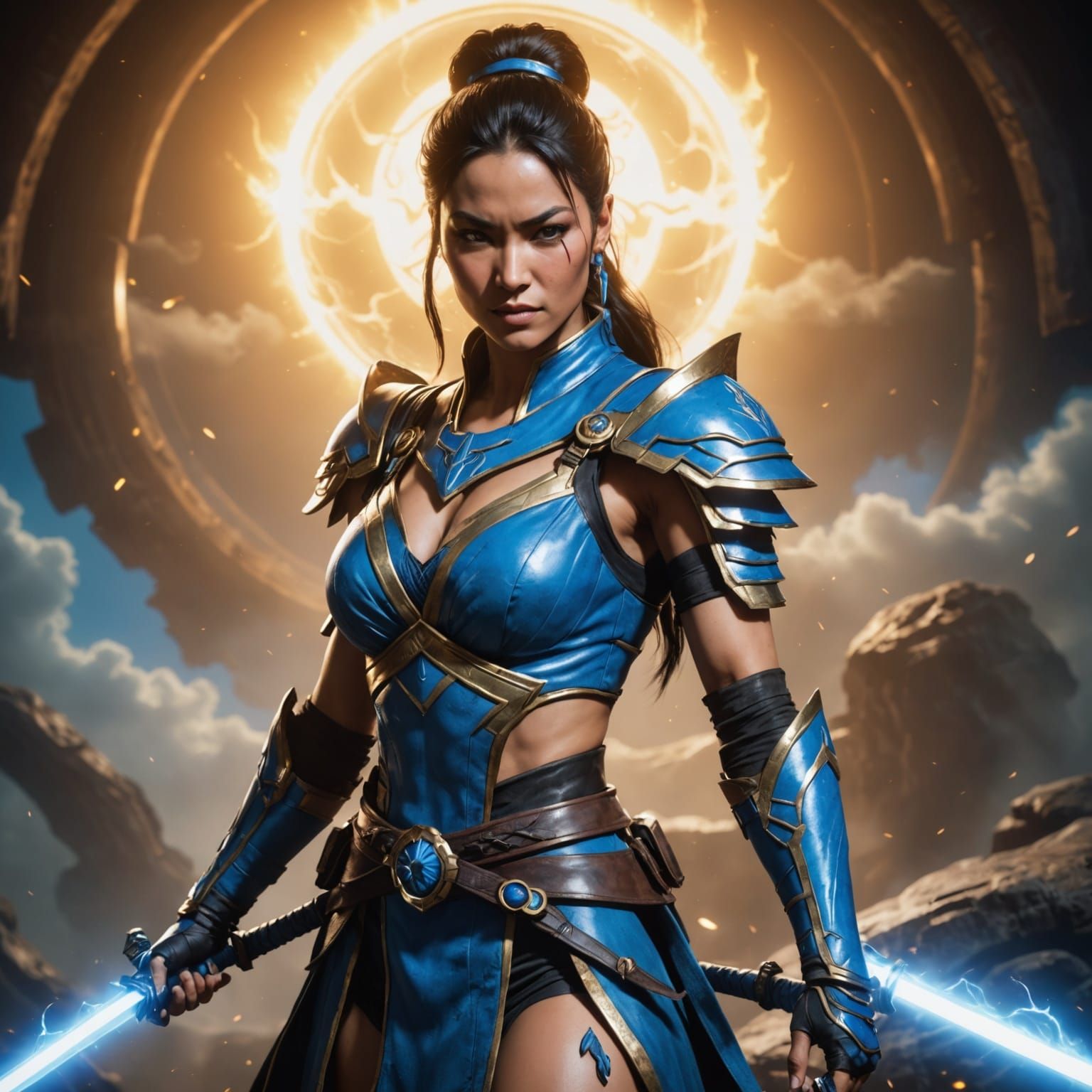 Angel KITANA Illuminated by Heavenly Sunshine