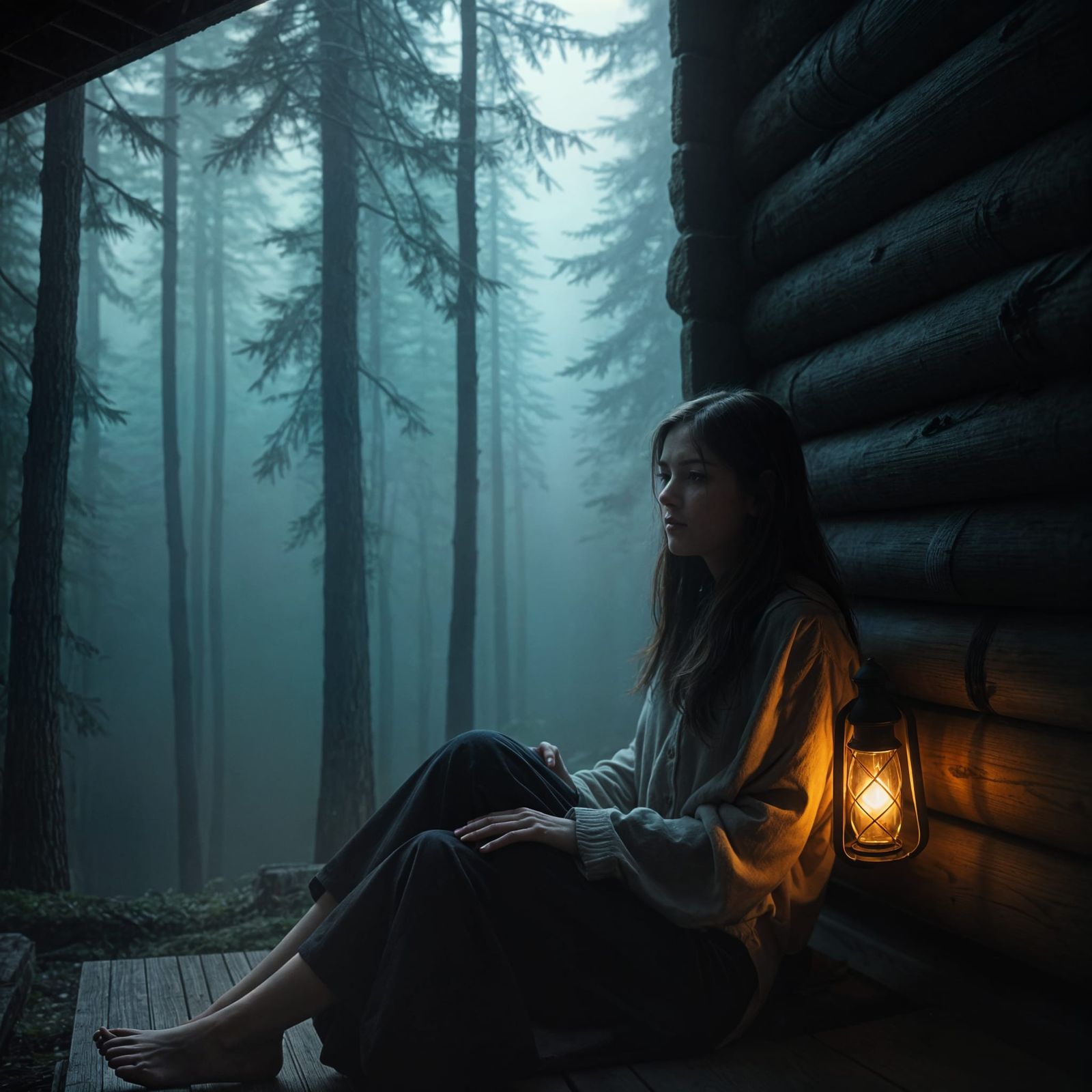 A Serene Moment of Solitude