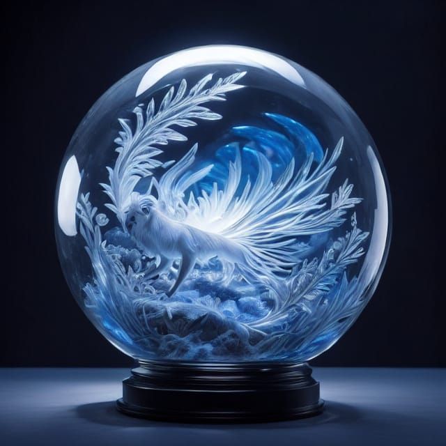 Priests Tending Computers in Fantasy Sci-Fi Temple