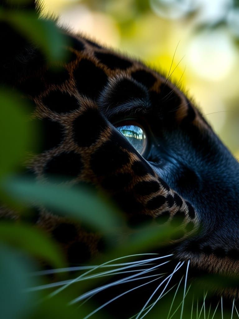 Striking Macrophotography of a Jaguar Eye