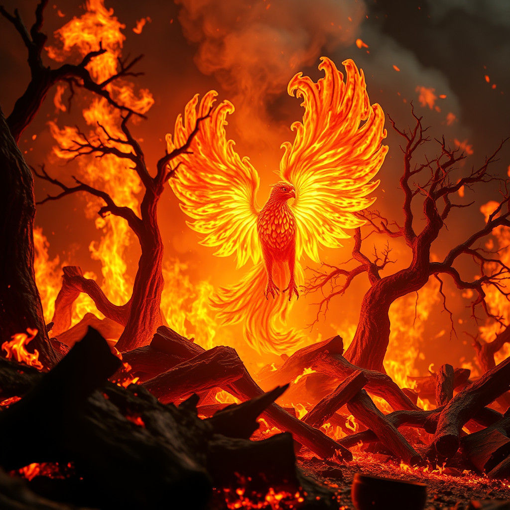 "Imagine a world where the very essence of fire shapes and m...