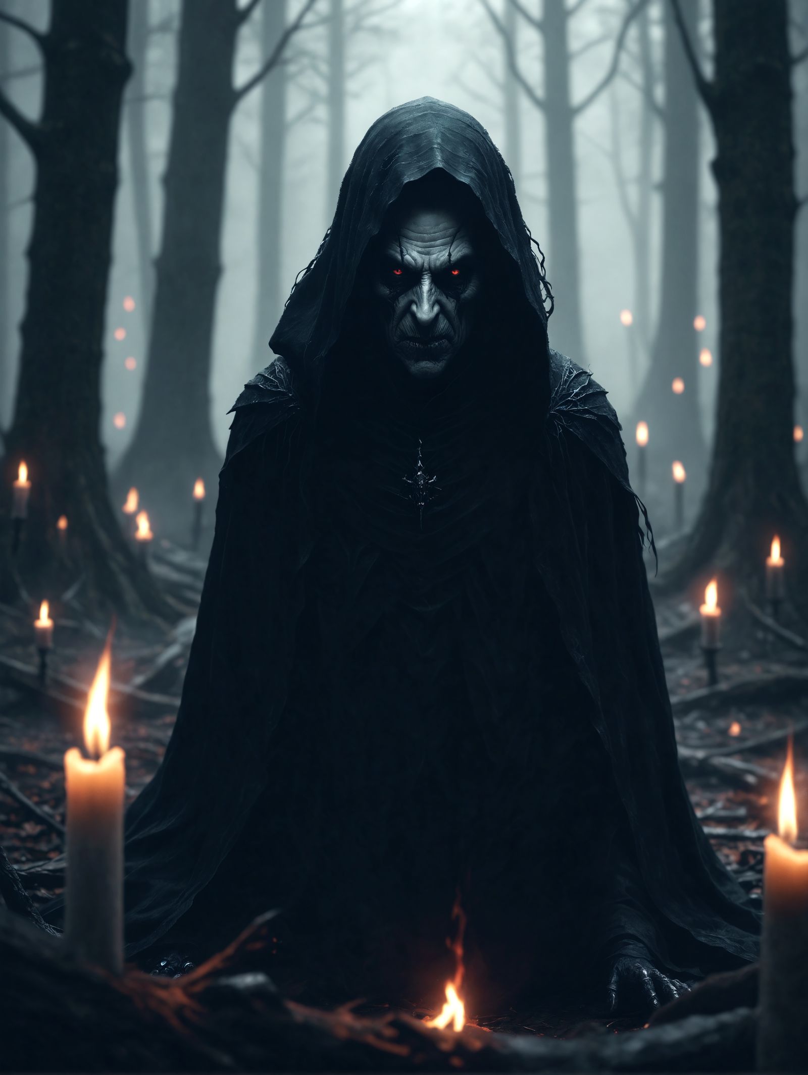 Sinister Whisperer Inspired by Fantasy Art