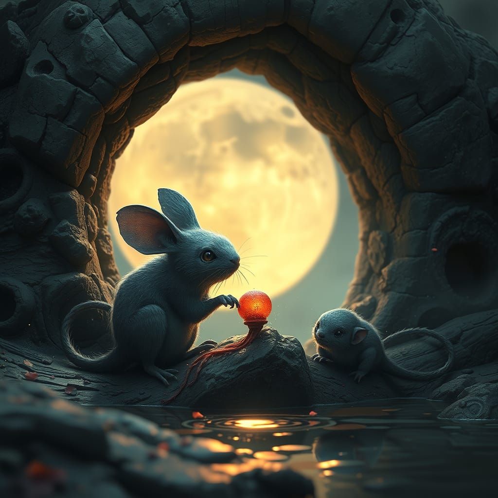 Whispering Mice in Enchanted Evening