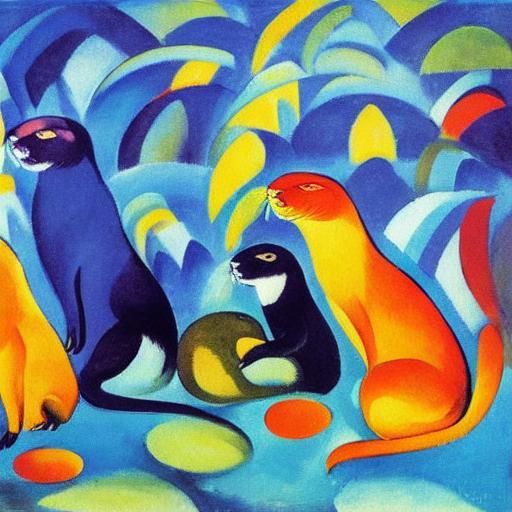 Expressive Otters with Kind Souls: Early 20th-Century Style